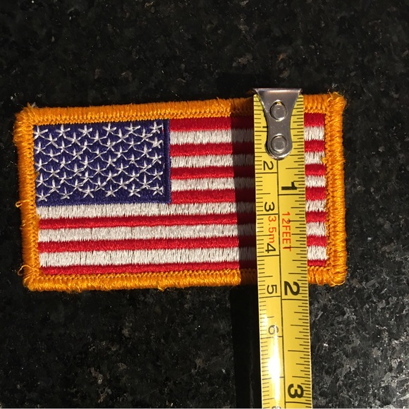 USA PATCH 3.5”x2” (Velcro back) - Picture 3 of 4